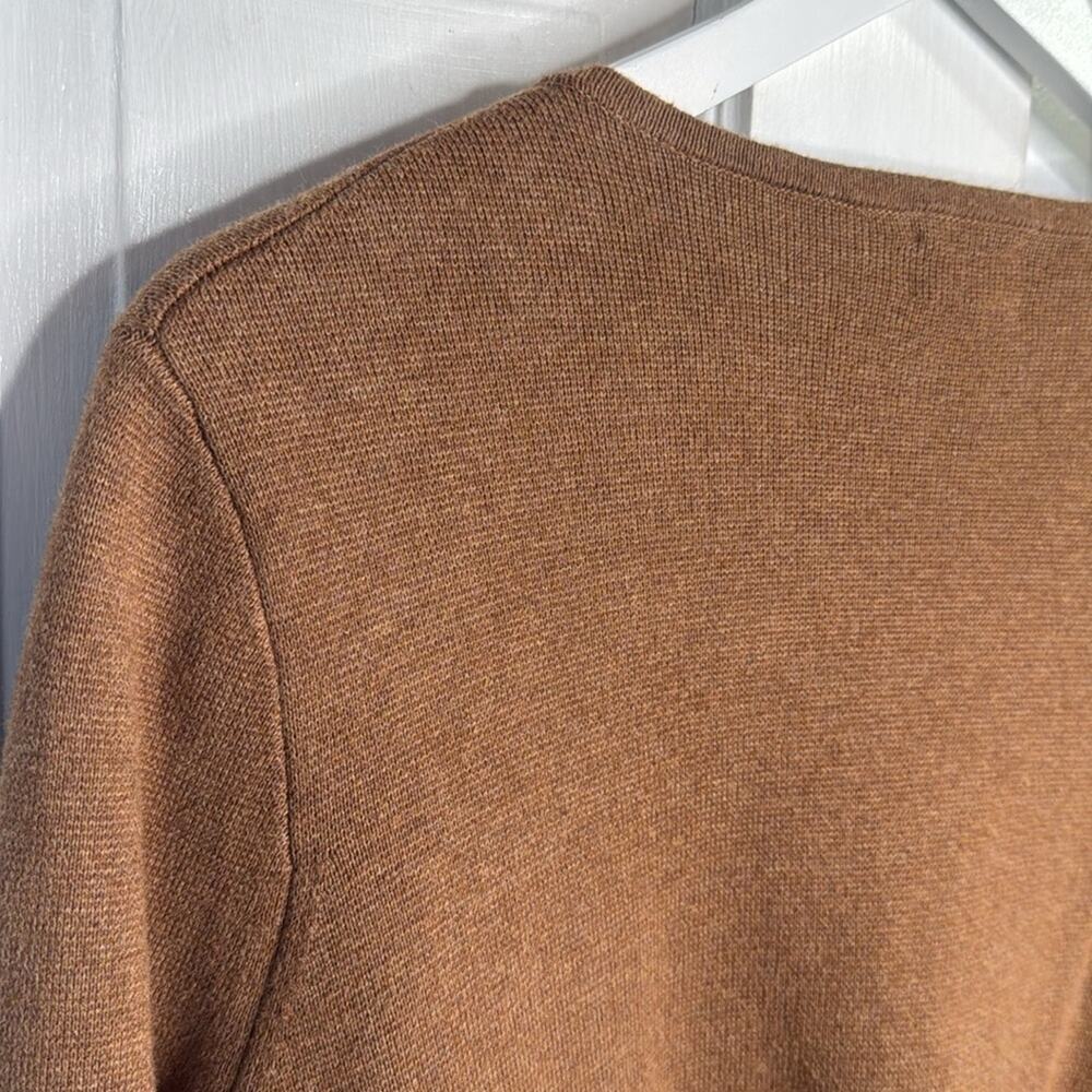 J. Crew Vanessa Camel Cardigan Sweater-Jacket AC619 W1452 Sz XS - Picture 8 of 8